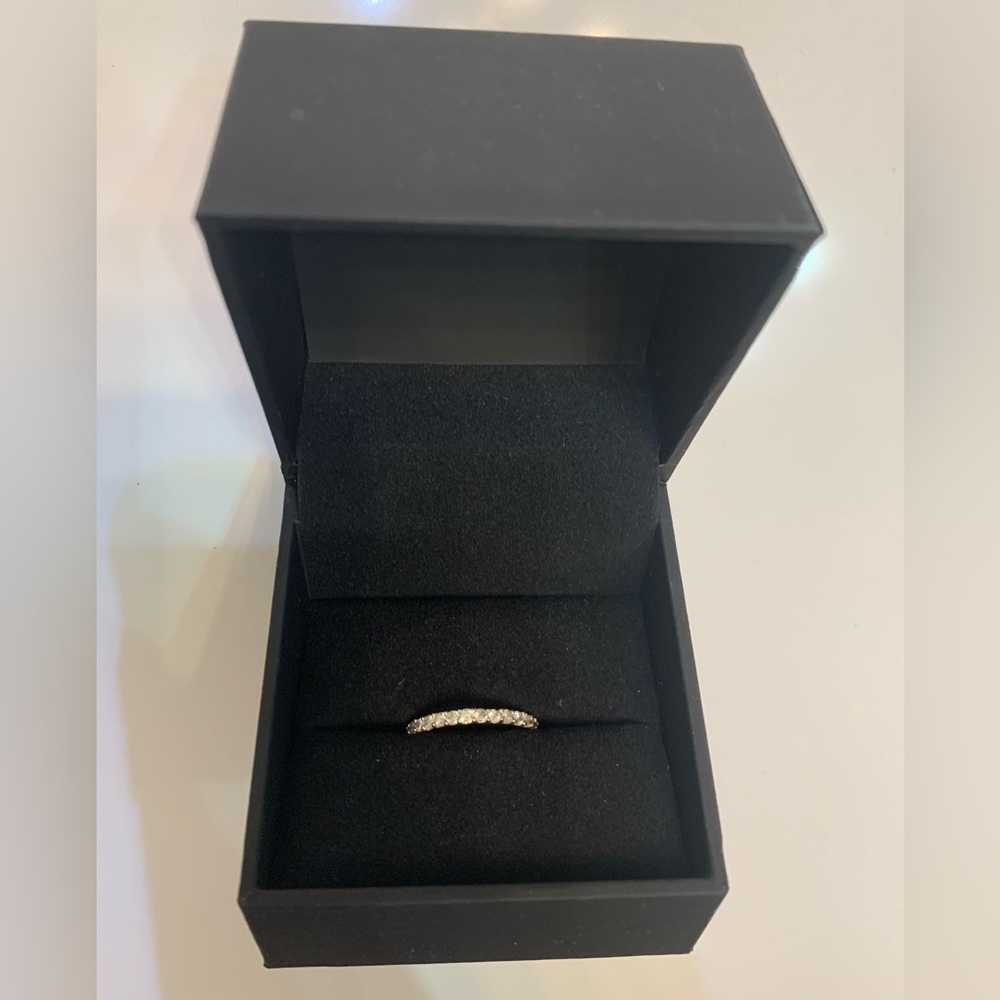 Kay’s Jewelers White Gold Diamond Eternity Ring